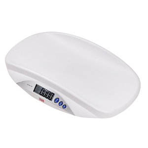 เครื่องชั่งน้ำหนักดิจิตอลสำหรับทารกวัสดุไฟเบอร์กลาสหน้าจอ LCD ที่ทนทานสามารถอ่านได้ง่ายน้ำหนัก30กก. สามารถส่งออกได้ - Product Image 3