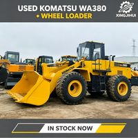 Komatsu WA380 Radlader 18 Tonnen Mittelgroßer Frontlader SAA6D107E1 Motor Gebrauchter Japanischer Bau-Radlader Lagerbestand