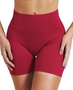 Pantalones cortos de yoga para mujer a precio asequible, ropa informal de alta calidad, pantalones cortos de yoga cómodos para mujer con logotipo de color personalizado - Product Image 3
