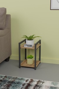 Étagère porte-fleurs, étagère complémentaire adaptée pour la cuisine, le jardin, la salle de bain et le balcon, organisateur à 2 niveaux - Product Image 2