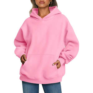 Plain Pullover <b>Women's</b> Hoodies Hooded <b>Top</b> Casual Hoody <b>Thermal</b> Customized Best High Quality Streetwear Use <b>Women's</b> Hoodies - Product Image 1