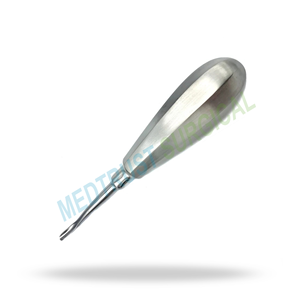 Elevador Quirúrgico Pequeño 46, Elevador Quirúrgico Dental de Acero Inoxidable, Instrumento para Extracción de Dientes y Elevación de Raíces - Product Image 3