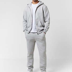 Ensembles de jogging et de sweat à capuche pour hommes personnalisés de haute qualité surdimensionnés avec fermeture éclair Streetwear survêtements d'hiver décontractés pour hommes - Product Image 2