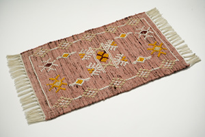 Modern Plush Kilim Rug Handwoven Traditional Carpet Design <b>Washable</b> Immersing Your Home Timeless Cultural Craftsmanship Factory - Product Image 5