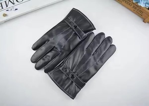 ถุงมือขับรถมืออาชีพพิมพ์โลโก้หนังสำหรับรถยนต์และรถจักรยานยนต์ - Product Image 6