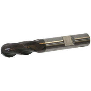 8799EM 20 Fresas de carburo sólido recubiertas de titanio, 4 filos, recubrimiento de titanio-aluminio, diámetro de vástago de 6 mm para fresado CNC, ODM OEM personalizable - Product Image 1