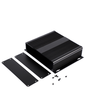 Boîtier en aluminium usiné CNC personnalisé, anodisé, pour mini PC tout-en-un, dissipation thermique élevée