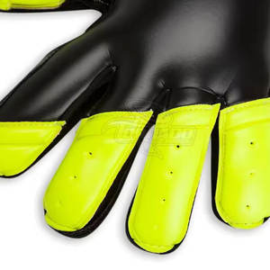 ถุงมือผู้รักษาประตูหนังคุณภาพสูง ระบายอากาศได้ดี กันน้ำ ปิดนิ้วเต็มรูปแบบ ขนาดสั่งทำได้ MOQ ต่ำ - Product Image 4