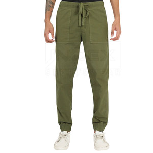 2024 hommes taille haute décontracté Cargo pantalon sur mesure léger coton respirant conception pour l'été Offre Spéciale taille haute - Product Image 1