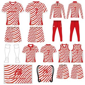 Uniforme de Fútbol Personalizado de Diseño Nuevo y Alta Calidad, Conjunto Completo Original de Fábrica, Equipación de Fútbol para Hombre de Clubes Populares - Product Image 2