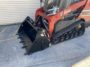 รถตักล้อยางขนาดเล็ก 2026 Digger King 590T รุ่น Track Skid Steer Loader 25 แรงม้า พร้อมขาย - Product Image 5