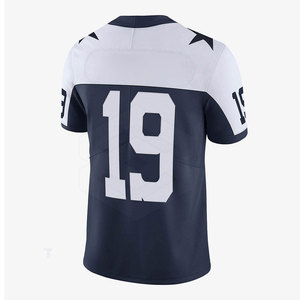 Camiseta de Fútbol Americano Corta Transpirable con Nombre de Equipo Personalizado 2025, Alta Calidad, 100% Poliéster, Secado Rápido, Color y Talla Personalizables - Product Image 5