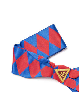 Faja masónica de Arco Real personalizada | Bordado hecho a mano con flecos dorados | Freemason Regalia Manufacturer de Pakistán - Product Image 6