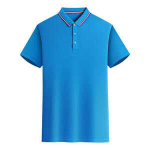 Camisa polo de manga corta con cuello de solapa, diseño personalizado con logotipo bordado, para verano, estilo cultural, bordado corporativo. - Product Image 6