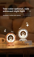 Lampe LED pour Veilleuse - Lampe Tactile Moderne Rechargeable à Commande par Claquement, 3 Couleurs, Éclairage Blanc Chaud Dimmable, Batterie Incluse pour