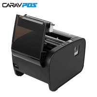 Impresora de Recibos Térmica POS Directa de Fábrica, 58mm 80mm Ajustable, 200mm/s, USB, Serial, LAN, BT, WiFi Opcional, Montaje en Pared