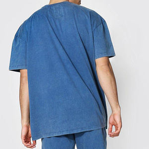 Vente en gros 100% coton T-shirts pour hommes Nouveau design Summer Wear Twin Sets avec coupe ample de haute qualité et imprimé à manches courtes - Product Image 5