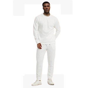 Conjunto de chándal de 2 piezas para hombre de alta calidad, sudadera de manga larga, pantalones de chándal para correr, Chándales, trajes - Product Image 3