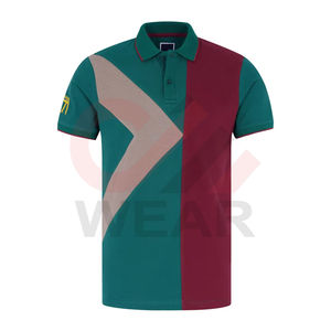 Polo transpirable de manga corta para hombre, talla adulta, venta al por mayor, Polo de color personalizado para hombre, superventas, diseño de servicio OEM - Product Image 2
