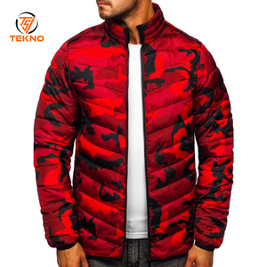 Veste bouffante en duvet avec capuche d'extérieur pour hommes vente en gros personnalisée hiver chaud épaissi veste respirante pour hommes service OEM - Product Image 1