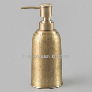 Classic Design Stainless Steel Metal <b>Dispenser</b> With MOP Work <b>Soap</b> <b>Dispenser</b> Premium Quality Customized Size Bathroom Ware - Product Image 5