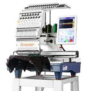 MEGA OFERTAS Máquina de Bordar Comercial S1501 de 15 Agujas, Velocidad Máxima 1200 RPM, Bordado con Pantalla Táctil de 12 Pulgadas y Wifi - Product Image 1