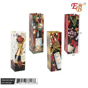 4.3 \ "X15 \" X4.3 \ "sacchetto vino natale 144 pz/cartone bomboniere - Product Image 1