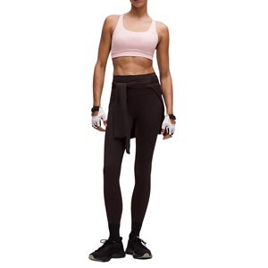 Women's Plus Size <b>Spaghetti</b> <b>Strap</b> Sports <b>Bra</b> Criss Cross Back Scoop Neck Yoga Crop Top Gym Workout Breathable Activewear - Product Image 5