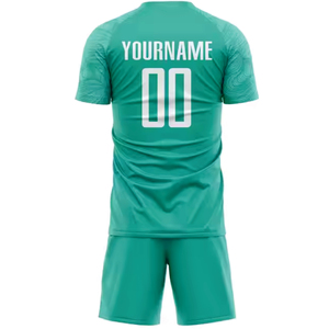 ชุดเสื้อฟุตบอลแบบซับลิเมชั่นสั่งทำพิเศษ สีดำ-เขียวนีออน คอกลม แขนสั้น ยูนิเซ็กซ์ ระบายเหงื่อได้ดี สำหรับผู้ใหญ่ ทุกฤดูกาล - Product Image 6