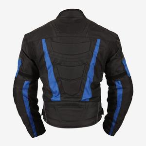 Veste de moto de course élégante pour hommes, protection complète, vêtements en cuir de course automobile, grande taille, vente en gros pour l'hiver - Product Image 6