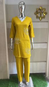 คอลเลกชั่นผ้าคอตตอนยืดหยุ่นลำลองสำหรับอินเดียเสื้อผ้าปากีสถาน - Product Image 2