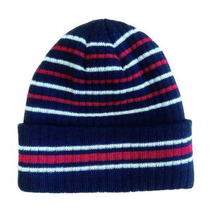 Top Trending Custom Precio barato Gorros Sombreros Venta caliente Bordado Impreso Unisex Beanie Caps Para la venta 2025 Diseño a rayas - Product Image 2