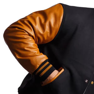 Chaqueta Universitaria Personalizada de Color Naranja de Texas, Ropa Deportiva de Béisbol, Fabricación de Chaquetas con Botones, Chaquetas de Invierno - Product Image 2