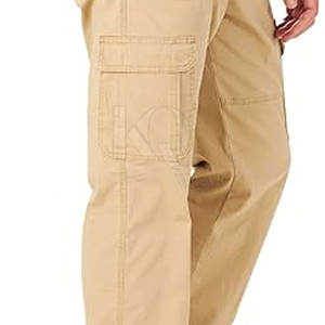 Pantalones Cargo Ligeros para Hombre, Estilo Urbano, Corte Relajado, Tela Resistente, Diseñados para Uso Diario y Atuendos Casuales - Product Image 6