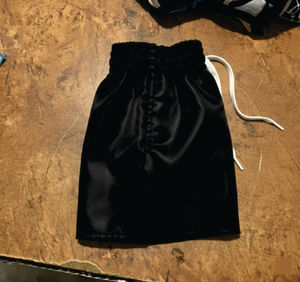 Pantalones Cortos de Rugby de Poliéster de Dos Tonos con Logotipo Personalizado Directo de Fábrica al por Mayor, Bolsillo con Cremallera y Doble Costura - Product Image 3