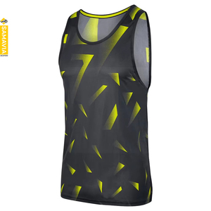 Débardeurs Samavia 100% polyester de longueur régulière avant vintage personnalisés pour les femmes vêtements de sport respirants écologiques Yogawear bas - Product Image 2