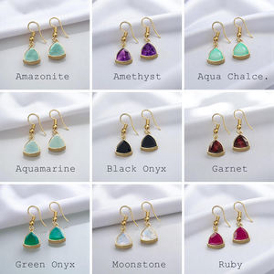 Dernières boucles d'oreilles pour femmes en argent sterling plaqué or goutte Dangle Design Bulk Moissanite - Product Image 6