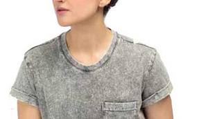 Front <b>Pocket</b> Acid Women High Quality <b>T</b> <b>Shirt</b> Top Quality Womens <b>T</b>-<b>Shirts</b> Wholesale Short Sleeve Ladies Supplier From Pakistan - Product Image 5