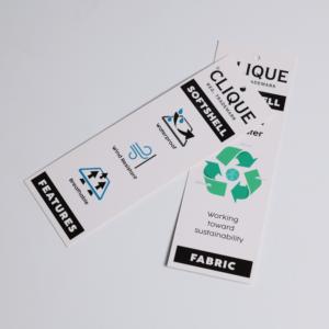Wholesale Manufacturer High Quality Customized Logo Hang <b>Tags</b> Sustainable Paper Garment Hang <b>Tag</b> for <b>Clothing</b> - Product Image 5