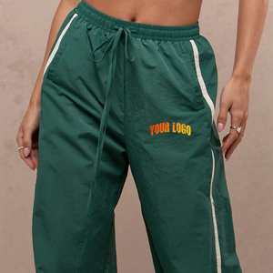 Pantalones Deportivos de Invierno para Mujer al por Mayor, Pantalones de Chándal de Cintura Alta con Rayas Laterales Pintadas, Ropa Deportiva para Correr, Gimnasio, Fábrica de Pantalones Deportivos - Product Image 2