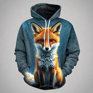 Sudadera con Capucha de Punto con Estampado de Letras Otoñales, Impresión 3D, Transpirable, de Secado Rápido, para Hombre y Mujer, Moda Urbana, Manga Corta - Product Image 4