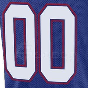 Maillot de football américain personnalisé 2024 avec logo, 100% polyester respirant, séchage rapide, grande taille, couleur personnalisée, nouveau design pour les fans - Product Image 6