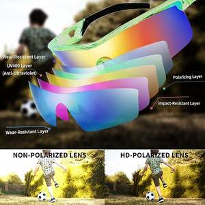 Gafas de sol fotocromáticas polarizadas de béisbol con logotipo personalizado deportes mujeres y hombres bicicleta <span class=keywords><strong>ciclismo</strong></span> deportes gafas de sol - Product Image 5