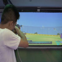 Système de jeu de tir interactif numérique en projection pour les zones de jeux sportifs, les parcs d'attractions et les centres éducatifs