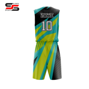 Uniforme de basket-ball de vêtements de sport fabriqué au Pakistan uniforme de basket-ball imprimé personnalisé à bas prix - Product Image 6