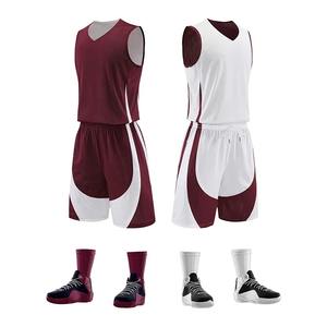 Uniforme de Baloncesto Personalizado de Secado Rápido, Uniforme de Entrenamiento, Camisetas Deportivas para Hombre, Conjunto de Uniforme de Baloncesto - Product Image 1