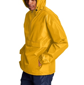 Vestes coupe-vent d'hiver pour hommes, personnalisées, à capuche, style anorak, doublées coton, haute qualité, résistantes au vent, pour l'extérieur - Collection 2026 (Prix de gros) - Product Image 4