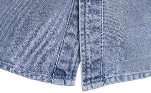 <b>Men's</b> Denim Jean <b>Jacket</b> Casual Outwear Spring Autumn Denim Button up Coat Oversize Denim <b>Jacket</b> <b>for</b> <b>Man</b> - Product Image 6