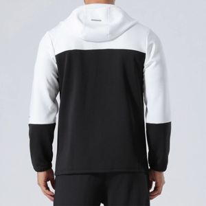 Chaqueta Cortavientos de Nailon Impermeable Ligera de Moda para Hombre con Logotipo Personalizado, Chaqueta con Capucha y Cremallera Completa para Uso en Exteriores - Product Image 4