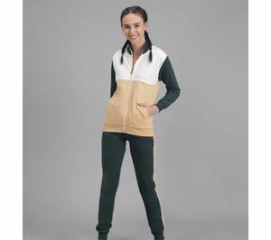 Trajes Deportivos Cortos de Invierno para Mujer, Ecológicos, Anti-Pilling, de Mezcla de Poliéster/Algodón, Diseño Personalizado, Tejido Grueso - Product Image 4